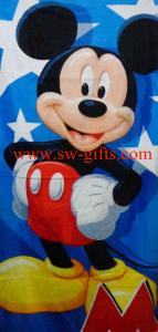  New Mickey Mouse Baby Towel Cotton Bath Towels 140*70cm Kids Beach Towels Manufactures