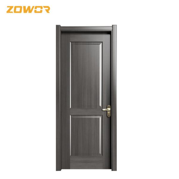 Red Color 2 Paneled Fireproof Entry Doors with Peepholes/ 1.5 Hours Fire Rating/
