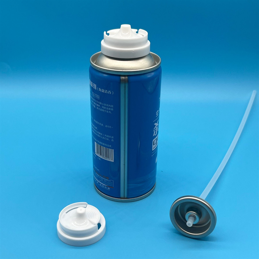 Efficient Sanitizing Deodorant Valve For Portable Sanitizers Adjustable Spray Pattern