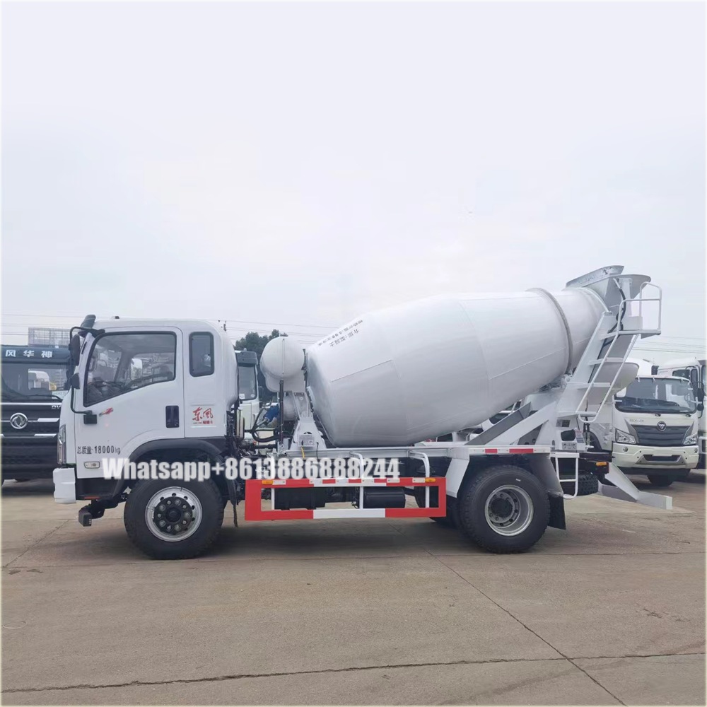 Dongfeng 5000-6000 Liters Concrete Mixer Truck Cement Mixer Vehicle 4x2
