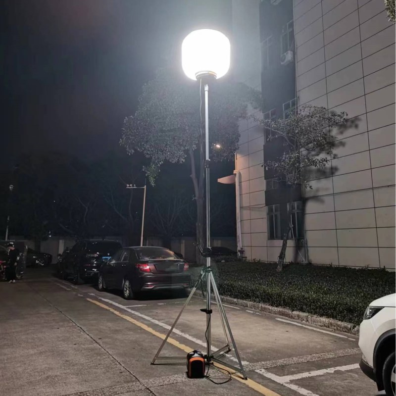 100W UShineray Portable Balloon Lights Mobile Light Tower for Outdoor and Indoor Advertising