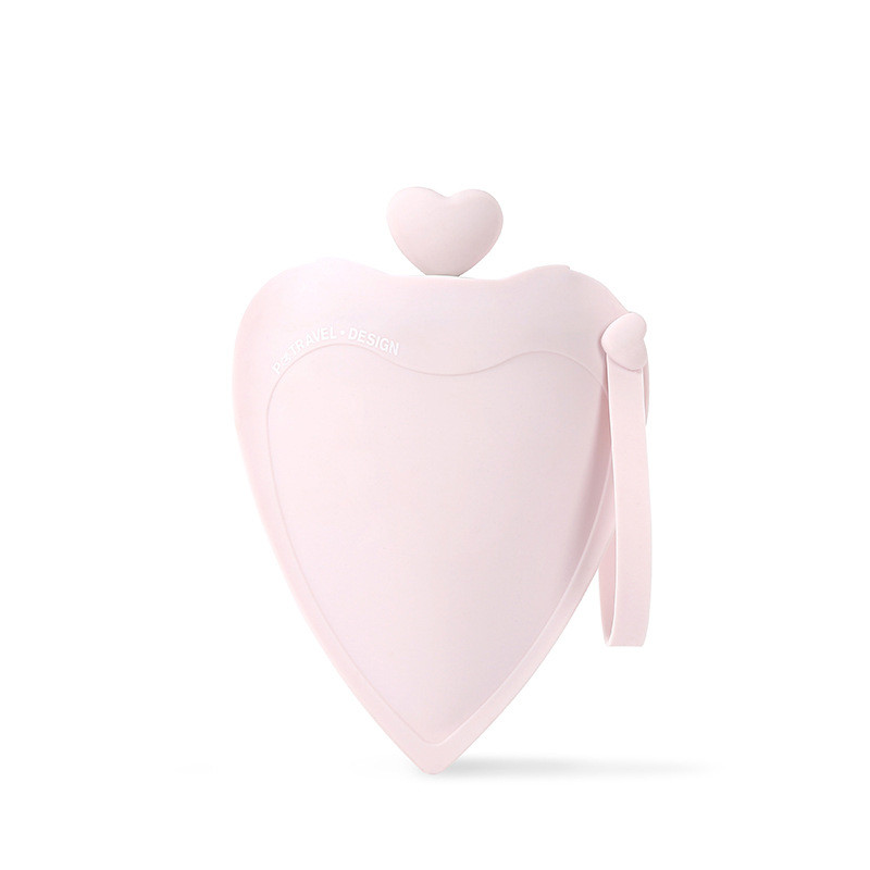 Love Small Silicone Hot Water Bottle Bag With Knited Cover For Pain Relief Waist Back Neck Menstrual Cramps