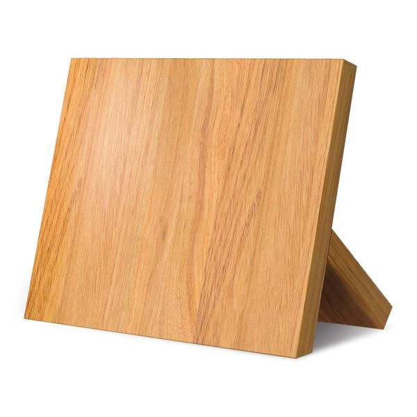 Permanent Magnet Bamboo Knife Holder for Kitchen Counter Nature Bamboo Block