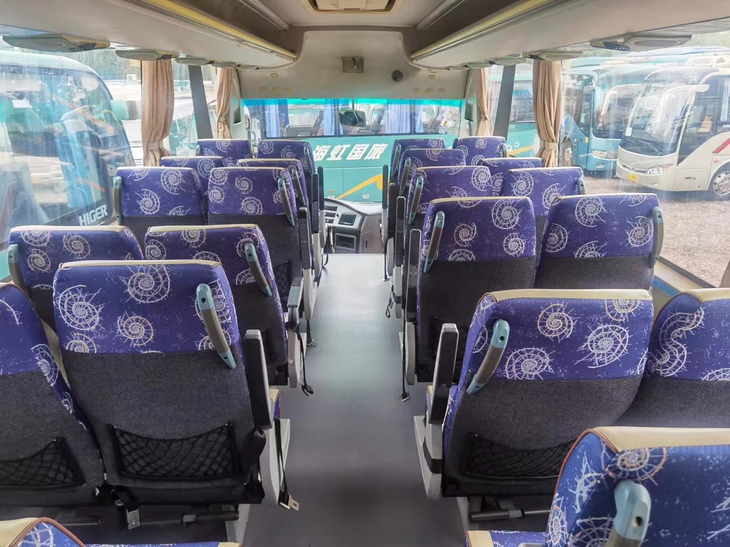 Kinglong Coach Bus Luxury XMQ6128 55 Seats Luxury Tourist Bus Second Hand Tourism Bus