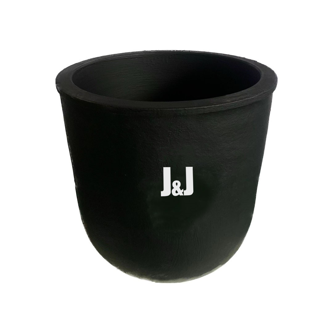 Circular Conventional Type Crucible Corrosion Resistance Round Crucible Melting Pot