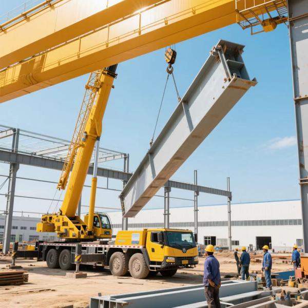 Quality Custom Pre Engineered Steel Warehouse with H-section Beams for sale