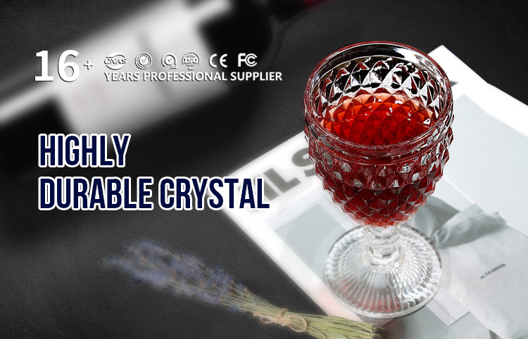 Hot Sale Vintage Cocktail Wine Glass Cups Golden Edge Multi Glassware Wedding Party Goblets