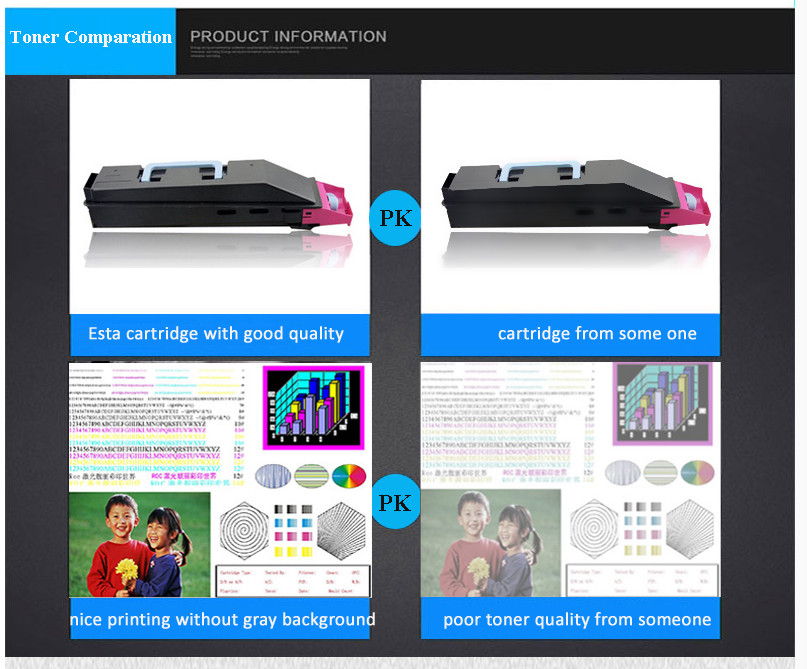 TASKalfa 300 CI TK - 865 Kyocera Taskalfa Toner , 250 CI Photocopier Toner cartridge