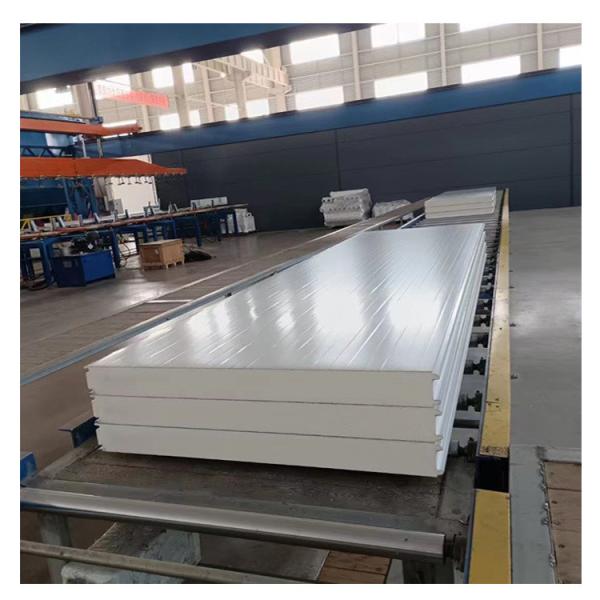 Insulated Metal PIR Wall PU Roof Panel for Cold Room 50mm Polyurethane Sandwich