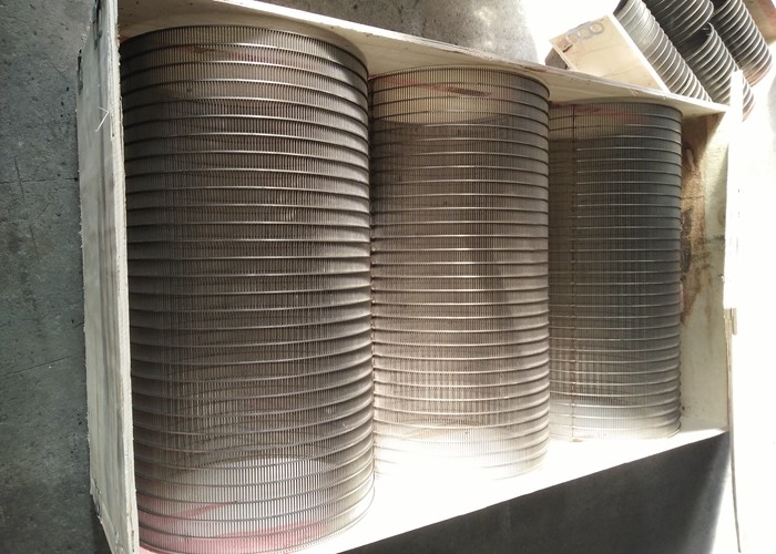 Large Diameter Reverse Rotary Screen Drum For Urban Water Treatment