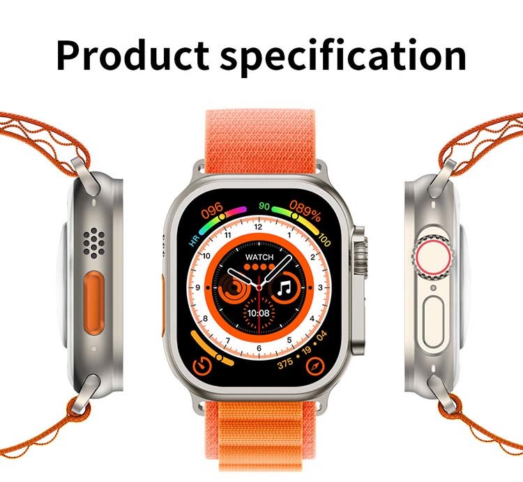 Z69 Ultra weathered Smart Wristband Watch Iphone Galaxy Compatible