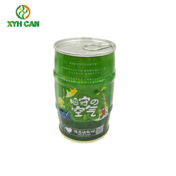 Alcohol Tin Cans CMYK Glossy Lamination Empty Tin Containers For Food Wine