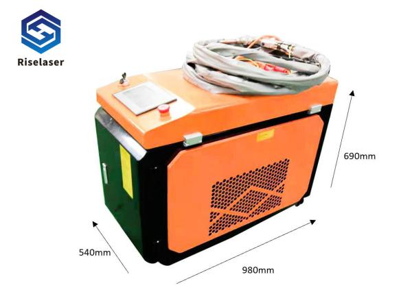 1000w Laser Rust Removal Machine CW For Cleaning Rusty Metal Car Shipbuilding
