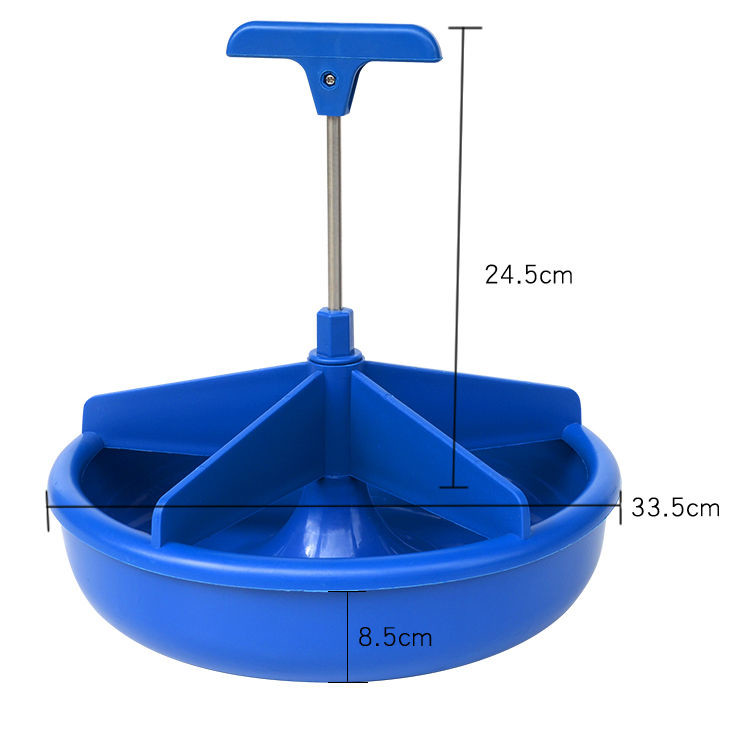 Milk Feed Farrowing Crate Feeders 33.5cm Piglets Plastic Feed Trough