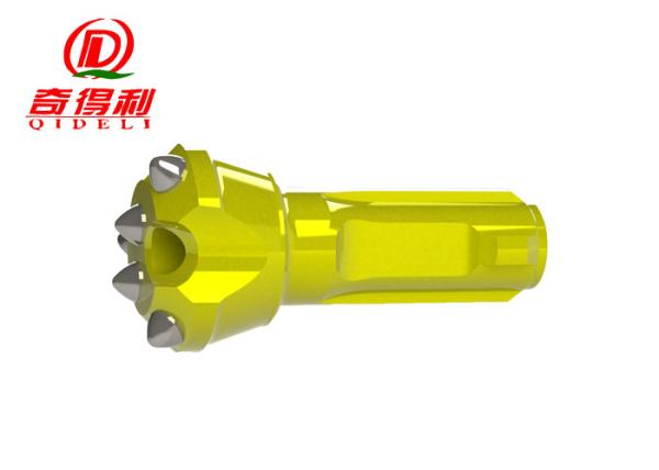 50 - 60mm Air Rock Drill Bits , 30% Speed Up Small Rock Drill Bits Drilling