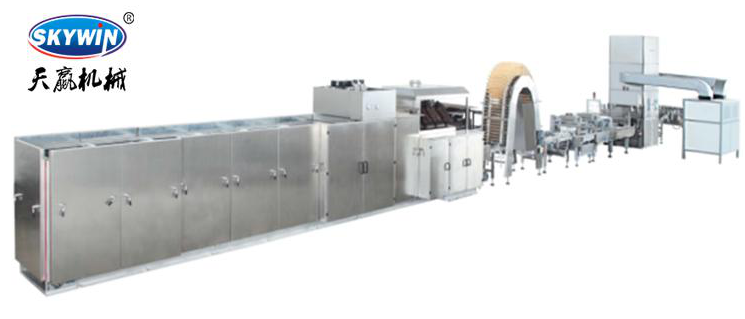 Long Service Life 240kg/H Wafer Biscuit Manufacturing Machine