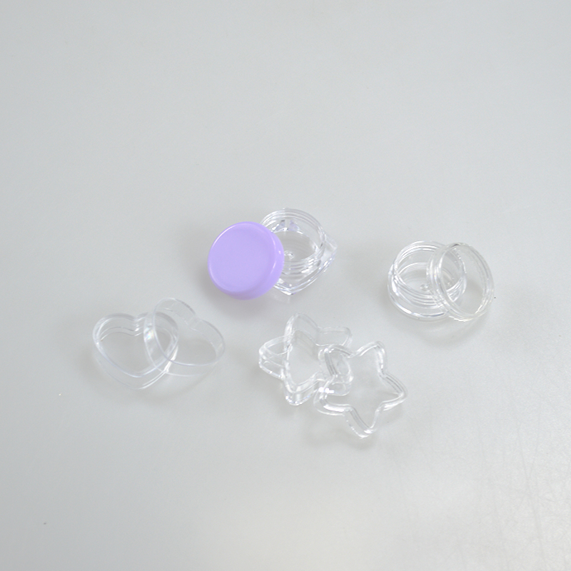 5g Star Heart Irregularity Shape Mini Empty Container for Lipstick or Loose Powder Samples