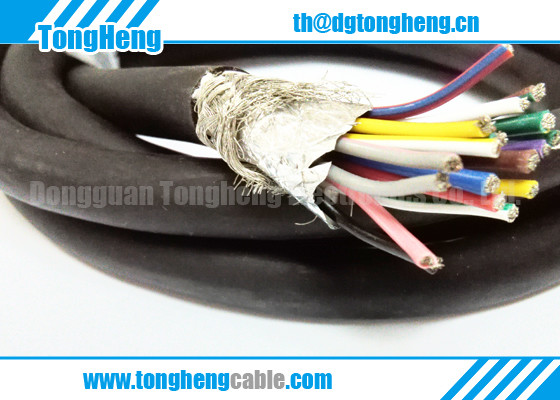 Flame and Oil Resistant Electrical Machinery Customized Rubber Cable