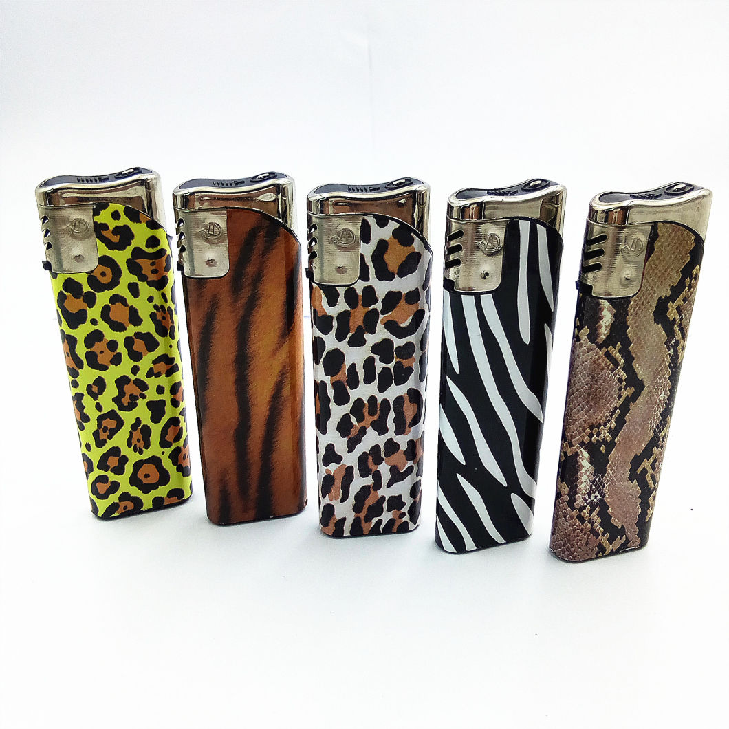 Dy-069 Wholesale High Quality Electronic Cr Flip Plastic Lighter