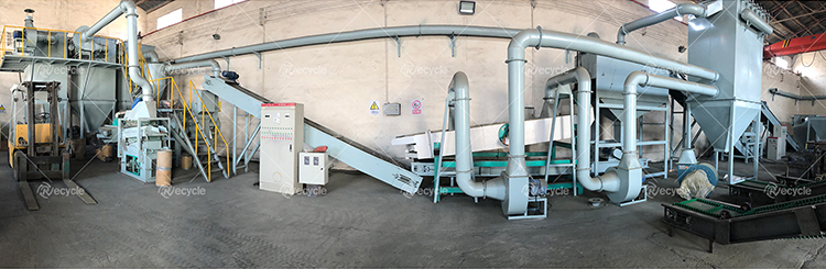 Fully Automated Waste Car Lead Acid Battery Recycling Plant For Lithium Ion Batteries