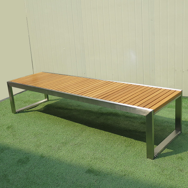 SS304 Feet 2130mm Picnic Table Bench Set