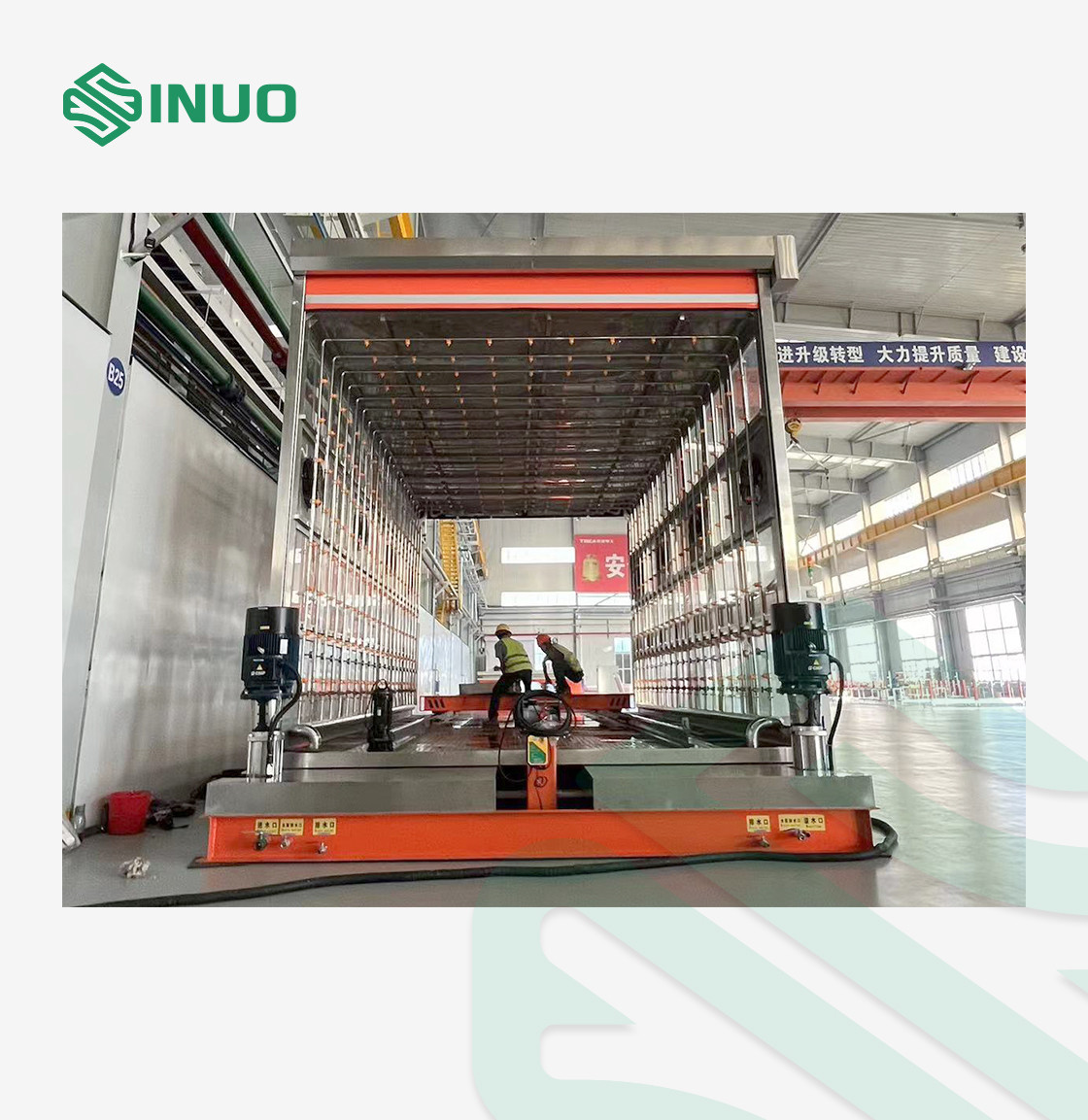 Commercial Vehicle Rain Test Chamber Water Spray Booth For Bus Passenger Car