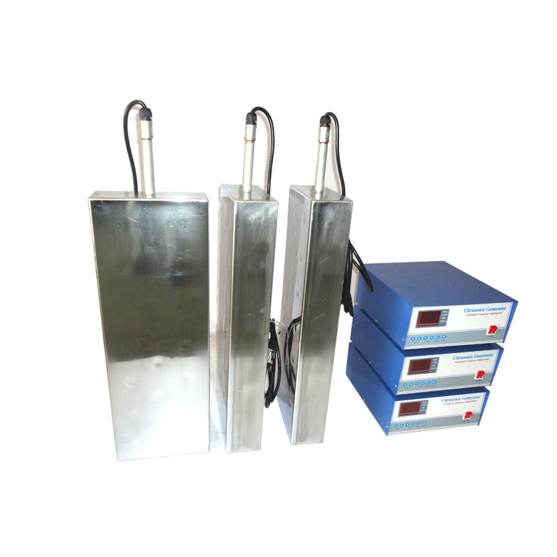 immersible ultrasonic transducer plate with generator 28khz/40khz