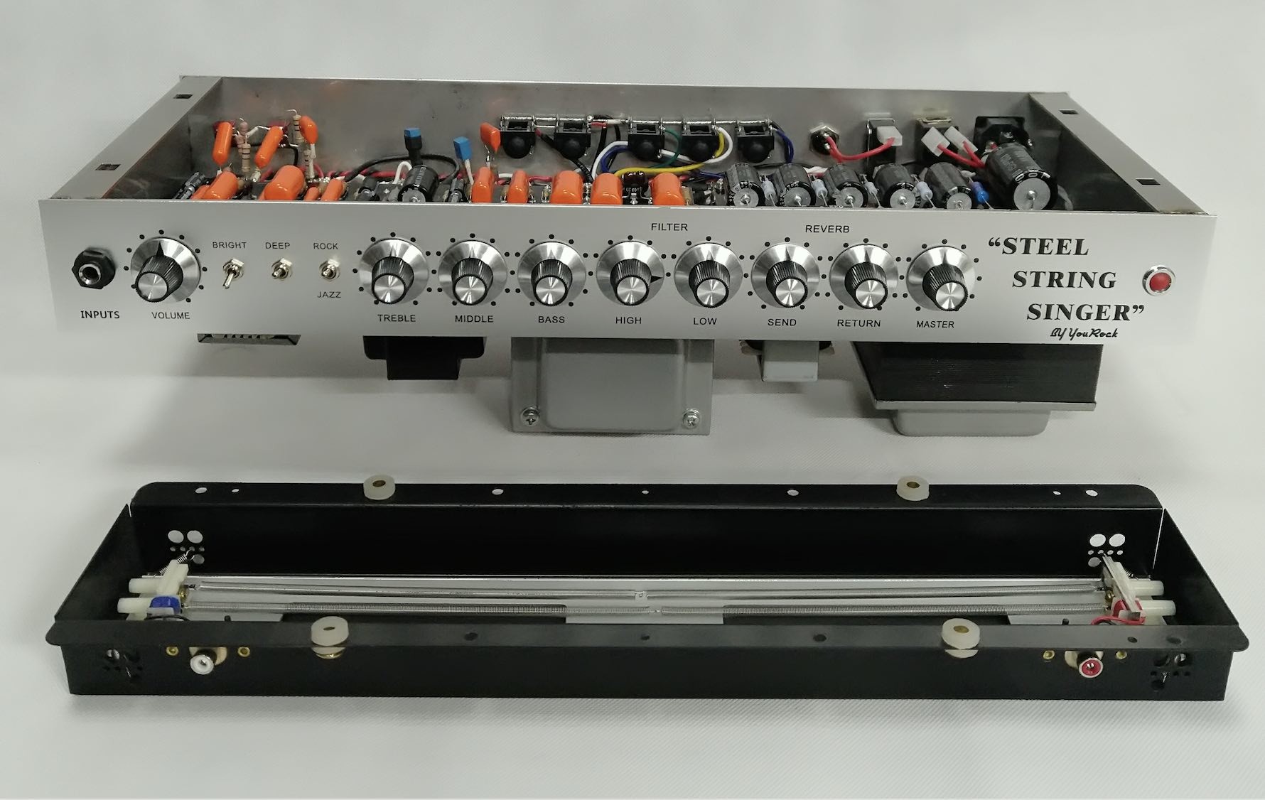 Handwired 1983 Dumble Clone Steel String Singer SSS Guitar Amplifier Head 50W in Bro Guitar Musical Instrument Amplifier