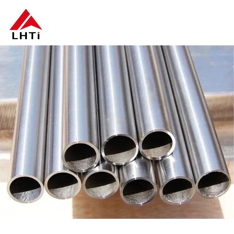 High Purity Gr2 Seamless Titanium Tube ASTM B338 / Small Diameter Titanium Tubing