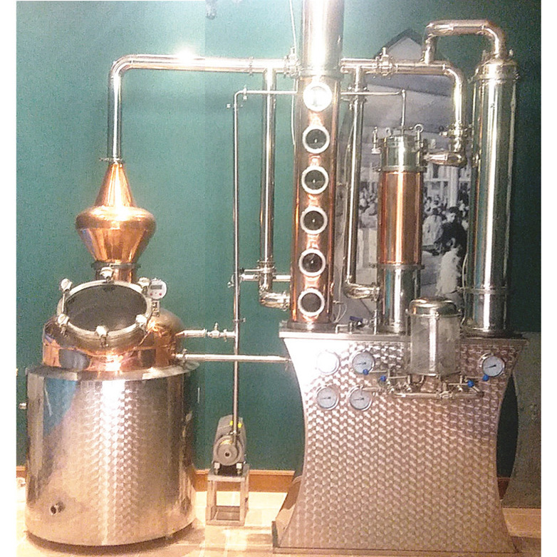 GHO 200L Best Stainless Steel/Copper Column Alcohol Distiller Distillation Equipment
