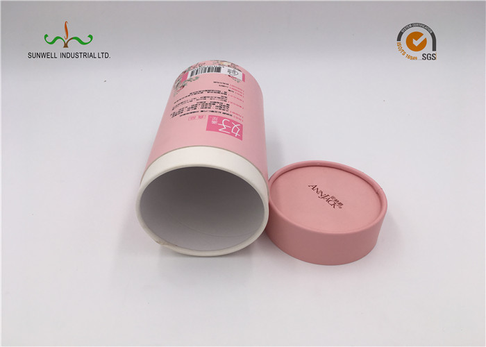 Eco Friendly Deodorant Paper Cardboard Cylinder Tubes Packaging Custom Design