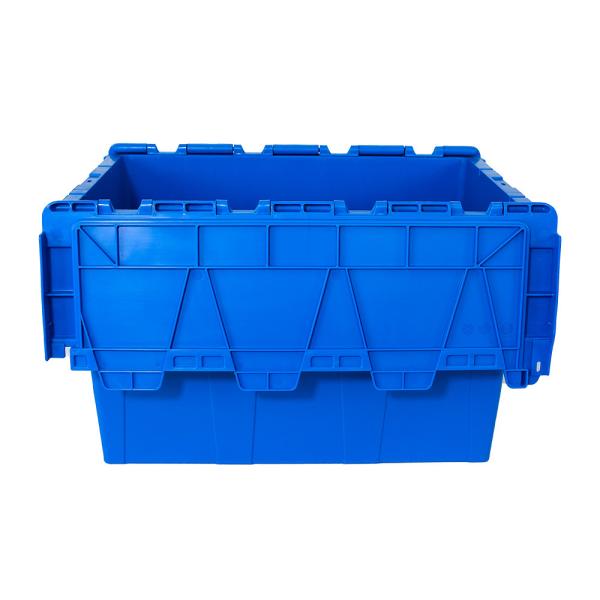 China Stackable Storage Tote in 45x45x55cm with Custom Logo and ISO9001 Certification on sale China Stackable Storage Tote in 45x45x55cm with Custom Logo and ISO9001 Certification on sale