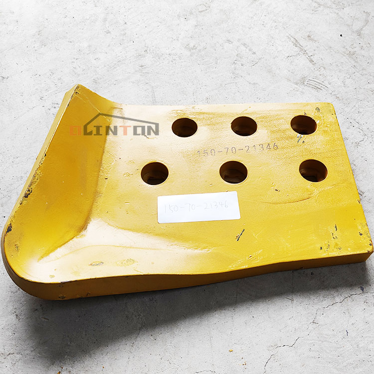 150-70-21346 Bit End Edge Cutting for Shantui Bulldozer Grader SD22 SD23 and Durable