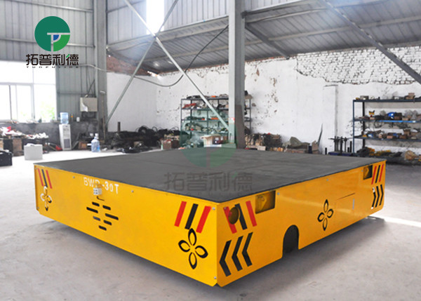 10t trackless battery 360 degree steering electric transfer cart