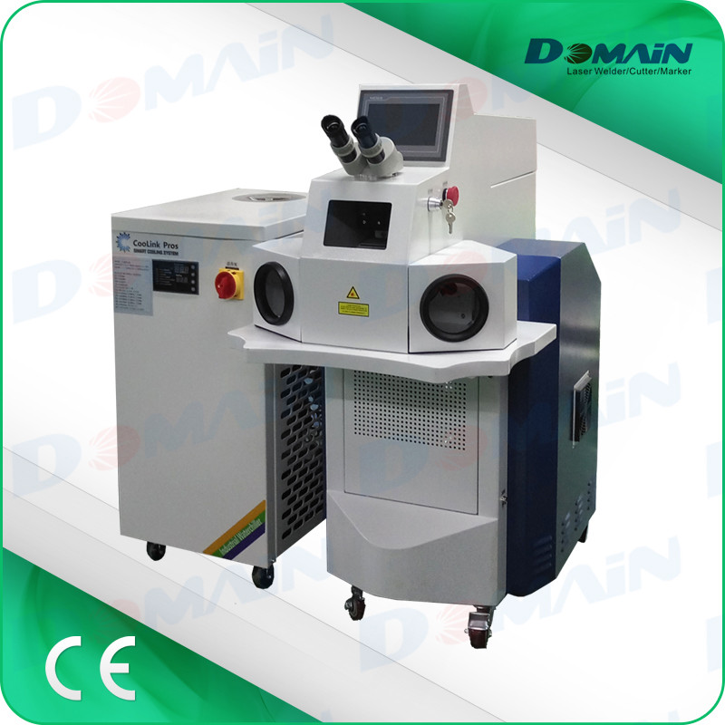 Mini 1064nm 200W Pulsed ND YAG Laser Spot Welder For Jewelry