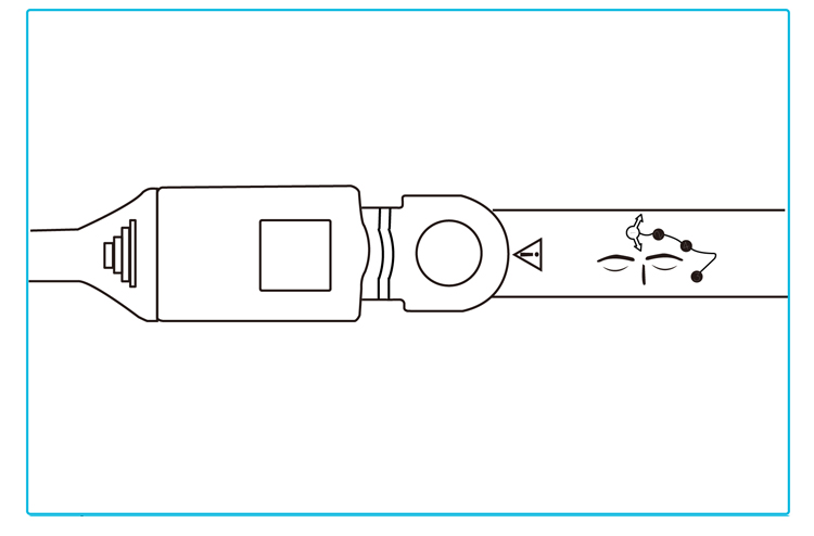 Disposable Eeg Brain Wave Sensor Non Invasive Forehead Adhesive 4 Electrodes With BIS Monitoring