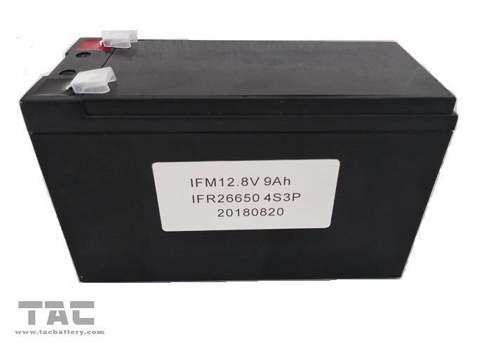 12.8V Lithium Iron Phosphate 12V LiFePO4 Battery Pack 9Ah 10Ah For Motorbike