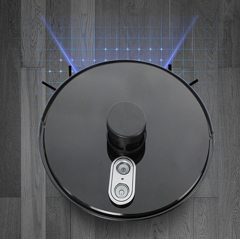 2600MAH Intelligent Lidar Robot Vacuum Cleaner 2100PA Charging Time 5-6H
