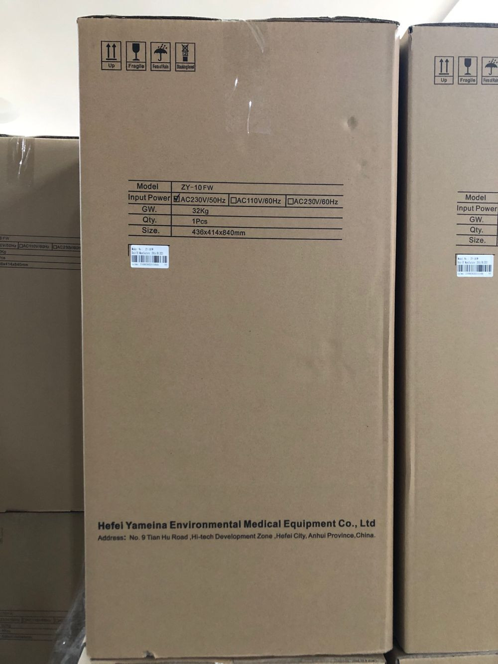 Household 10L Portable Oxygen Concentrator 93% Purity