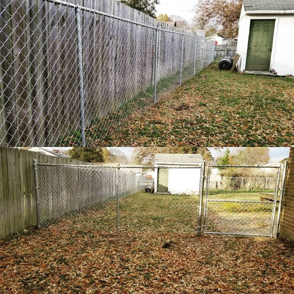 2.1mx10mx50x50mm galvanized steel 8 foot chain link fence from ". Victoria "