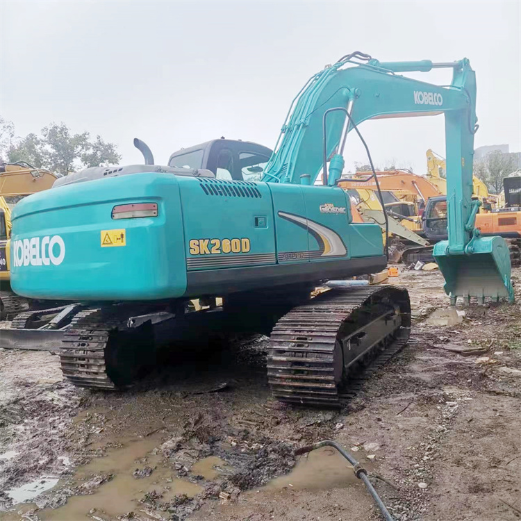 26 Ton Used Excavator Kobelco SK260 with Original Hydraulic Cylinder in Good Condition