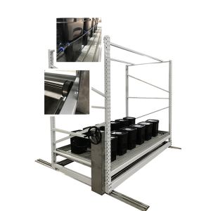 30-50cm Vertical Indoor Garden System Two Tier 4x8ft Vertical Farming Racks