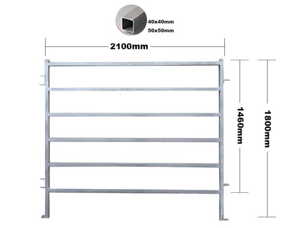22 Portable Horse Stall Panels Inc Gate, Round Yard, Cattle Fences, Corral 15m