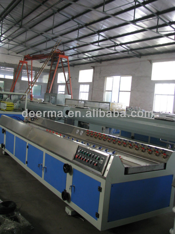 Customized WPC Profile Extrusion Machine 380V / 50HZ WPC Profile Production Line