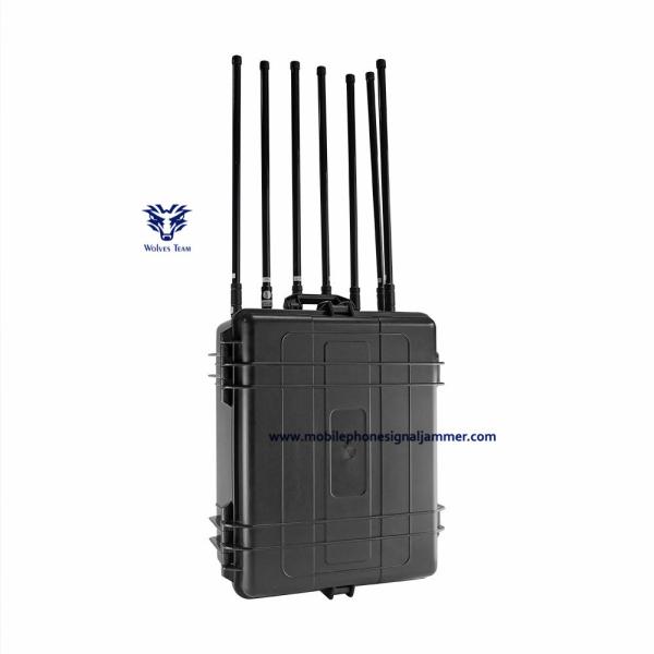 Internal Battery Bomb Signal Jammer GSM 3G 4G Modular Construction For Easy