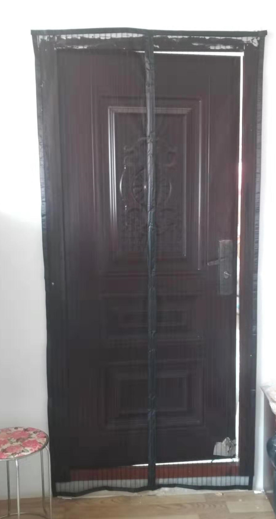 Versatile anti Mosquito magnetic mesh door curtain Net for Multiple Door Types