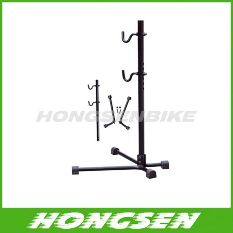 Adjustable Arborescence mountain bike repair parking rack