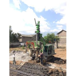 Ce Small Tysim Rotary Piling Rig Innovativly Research Machine Kr40a