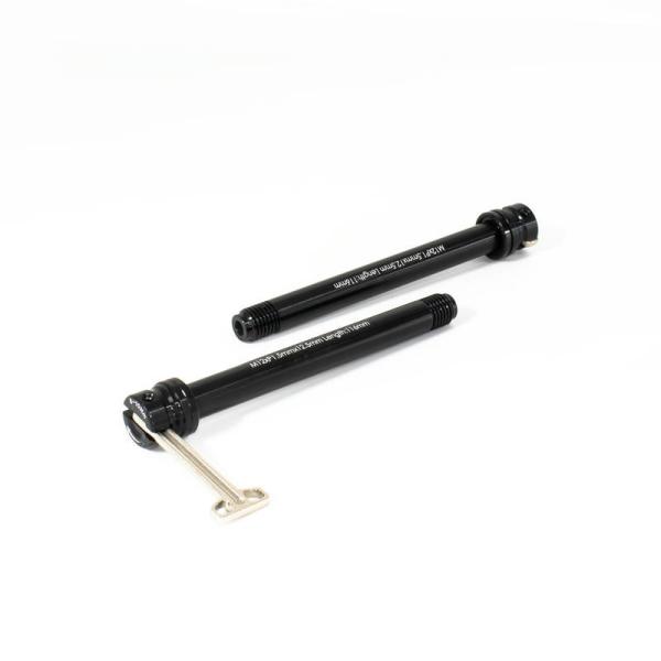 Bike Axles Compact and Lightweight 7075 Aluminum Corrosion-Resistant Black