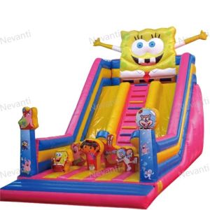  14 Years Up Commercial Inflatable Bouncer Castle with Slide and Packing Bag Included Manufactures
